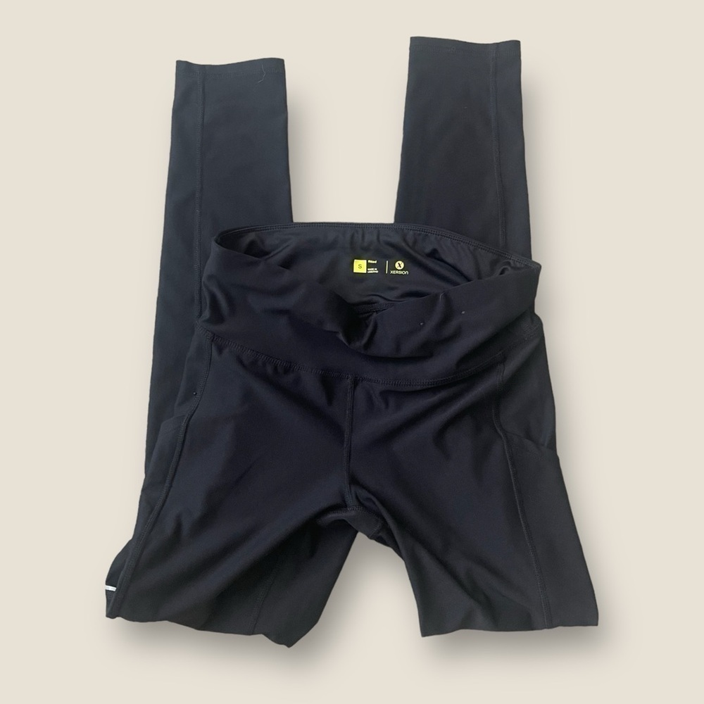 Xersion Black Leggings with Pockets